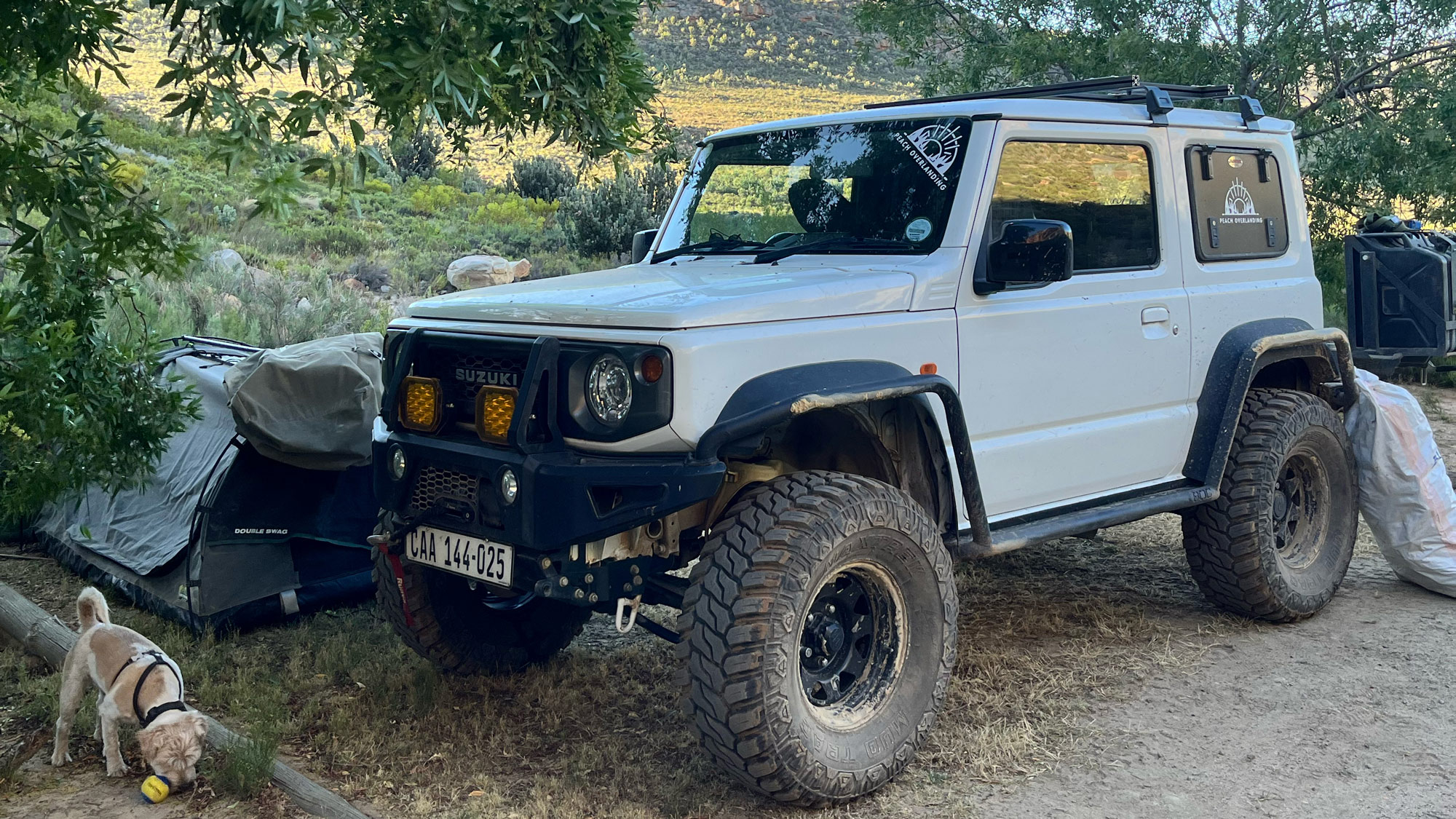 Fixing the Steering Freak-Out on My Gen 4 Suzuki Jimny | Peach Overlanding